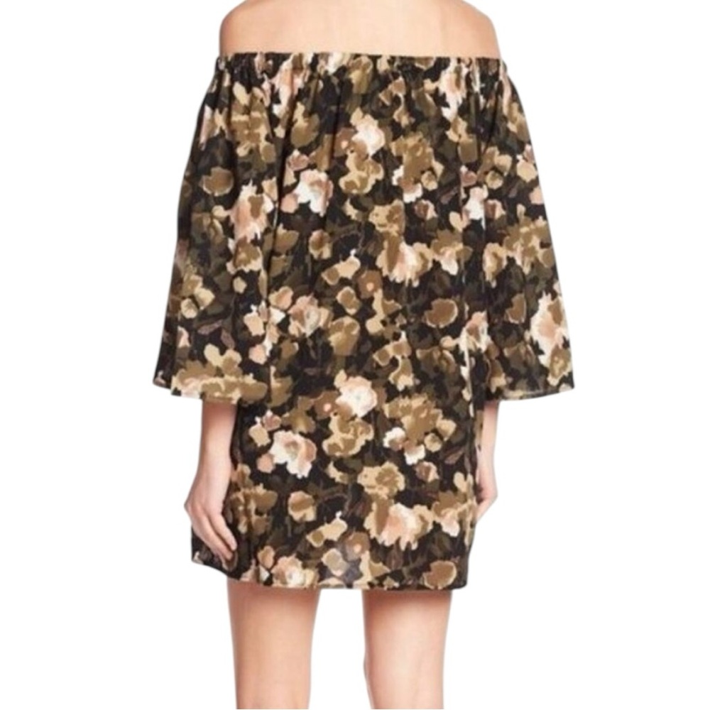French Connection Adeline Dream Off Shoulder Mini Tunic Dress Size Small NWT - Picture 4 of 13